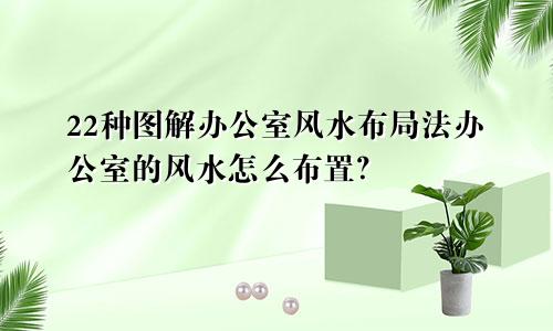 22种图解办公室风水布局法办公室的风水怎么布置？