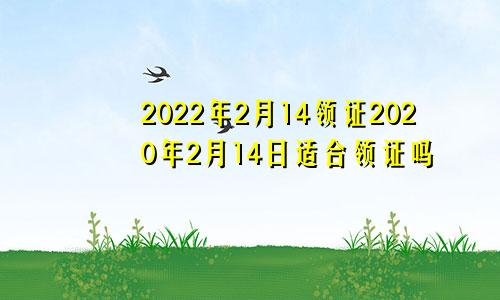 2022年2月14领证2020年2月14日适合领证吗