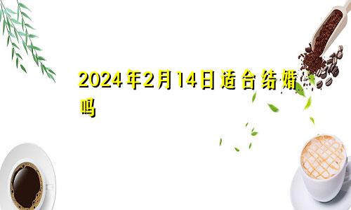 2024年2月14日适合结婚吗