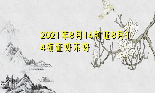 2021年8月14领证8月14领证好不好