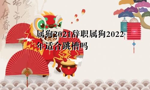 属狗2021辞职属狗2022年适合跳槽吗